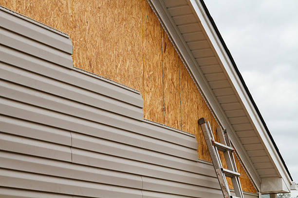 Professional Vinyl Siding technician working in Dallas, TX
